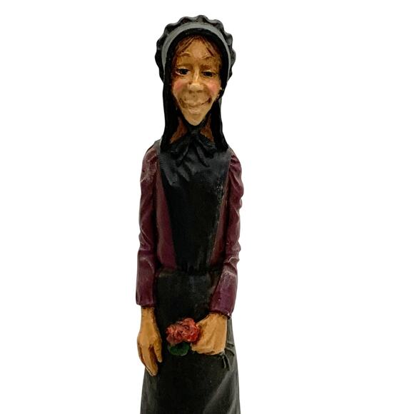 Jim Shore Amish Family Resin Figurines Farming Primitive Rustic Set of 4 1992 - Picture 10 of 16